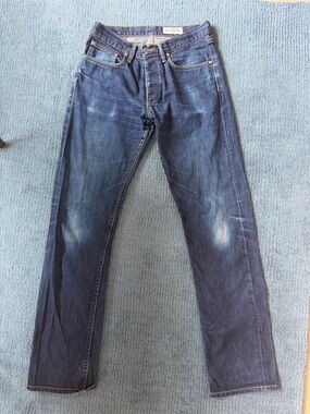 Gustin Men's Straight Cone Mills Selvage 12.5 oz. Raw Denim Jeans